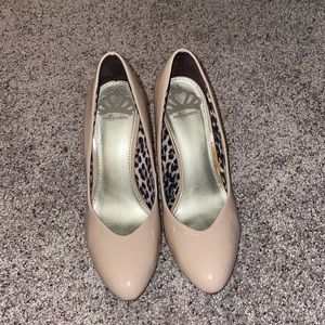 Fergalicious Nude Heels